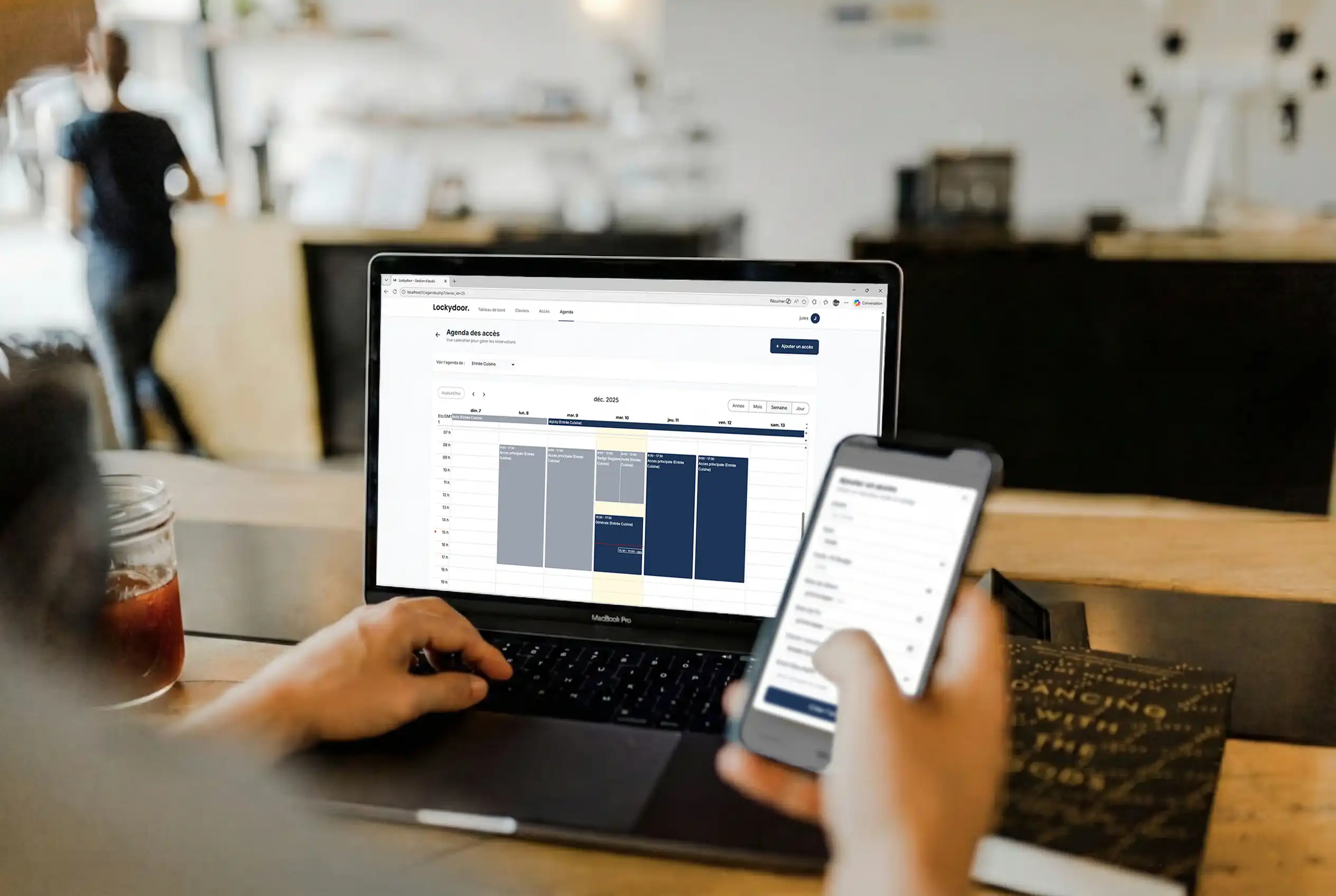 Interface de gestion Lockydoor